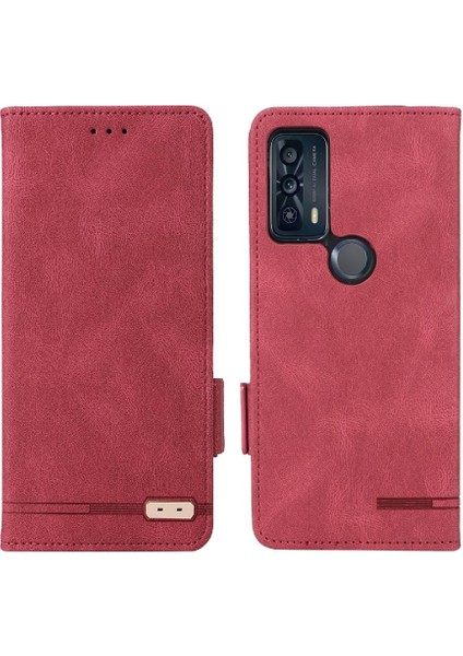 Tcl 20B Tam Koruma Koruyucu Kapak Deri Için Kılıf Folio Flip Case (Yurt Dışından)