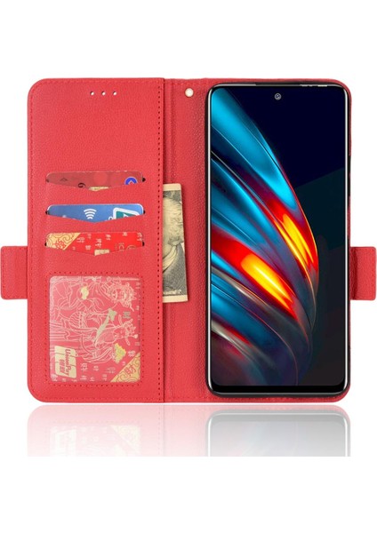 Tecno Pova 2 Yan Toka Manyetik Pu Deri Kart Yuvaları Tutucu Için Kılıf (Yurt Dışından) fiyatları