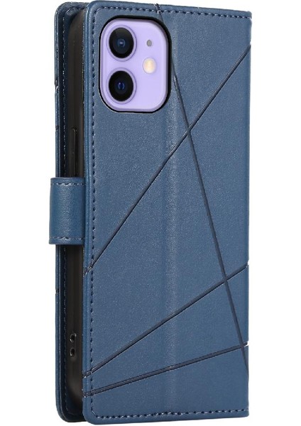 Iphone 12 Mini Darbeye Kickstand Üç Kart Yuvaları Şok Için Flip Case (Yurt Dışından)