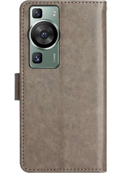 Huawei P60 Kart Tutucu Bilek Kayışı Pu Deri Manyetik Için Filp Durumda (Yurt Dışından) fırsatları