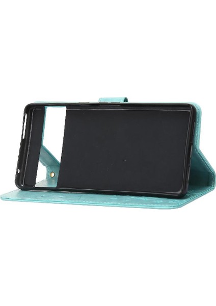 Google Pixel 7 Pro Manyetik Kapatma Kickstand Kart Tutucu Pu Için Filp Durumda (Yurt Dışından)