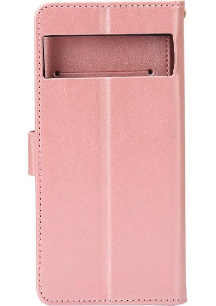Google Pixel 7 Pro Manyetik Kapatma Kickstand Kart Tutucu Pu Için Filp Durumda (Yurt Dışından) modelleri