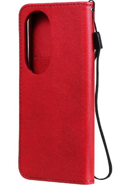 Kart Yuvası Iş ile Huawei P50 Pro Klasik Düz Renk Için Flip Case (Yurt Dışından) indirimleri