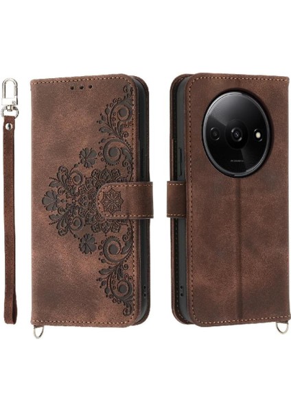 Xiaomi Redmi A3 Çoklu Kredi Kartı Yuvaları Için Flip Case Darbeye (Yurt Dışından)