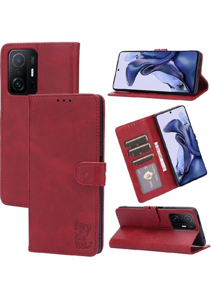 Cüzdan Durumda Xiaomi Redmi 10 2022 Kart Tutucu Için Tüm Yuvarlak Koruma (Yurt Dışından)