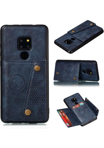 YH Mall Huawei Mate 20 Darbeye Koruyucu Kickstand Buit Için Cüzdan Kılıf (Yurt Dışından)