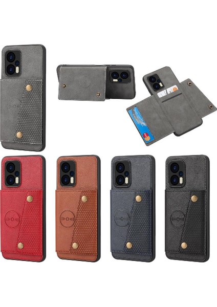 Cüzdan Durumda Xiaomi Poco X4 Gt Kart Tutucu Buit Demir Kickstand Durumda (Yurt Dışından)