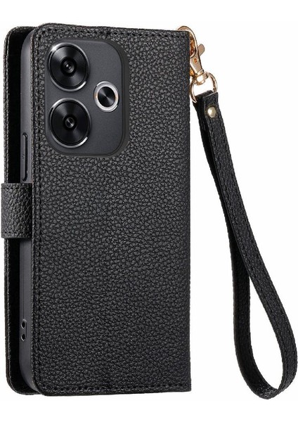 Xiaomi Poco F6 Cüzdan Fermuar Aşk Için Flip Case Darbeye Deri Kılıf (Yurt Dışından) fırsatları