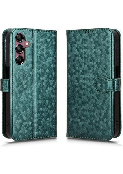 Samsung Galaxy A15 5g/4g Deri Cüzdan Kapak Manyetik Toka (Yurt Dışından)