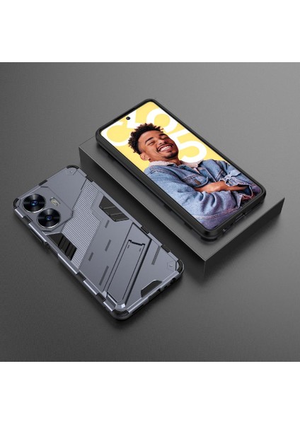 Realme C55 Sağlam Askeri Kickstand Koruyucu Kapak Için Kılıf (Yurt Dışından) modelleri