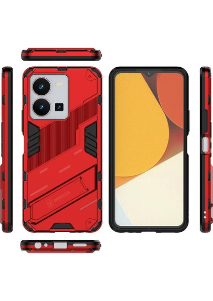 Vıvo Y35 5g Koruyucu Kapak Için Kılıf Kickstand Sağlam Askeri (Yurt Dışından) fırsatları