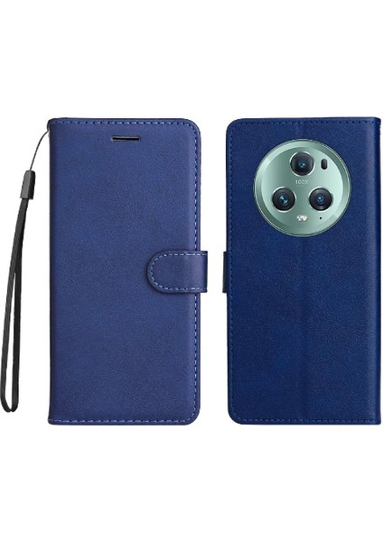 Kart Yuvası Klasik Düz Renk Cüzdan ile Onur Sihirli 5 Pro Için Flip Case (Yurt Dışından)