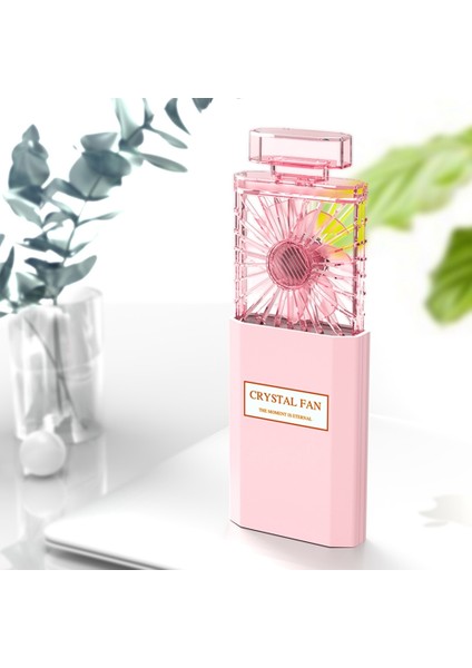 Parfüm Şekli Taşınabilir Fan Pembe (Yurt Dışından)