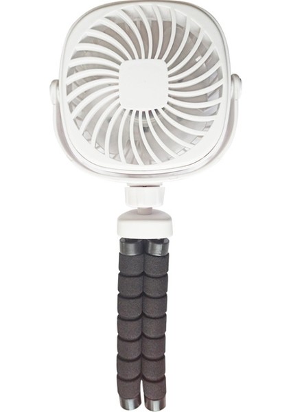 Ahtapot Bebek Arabası Deformasyon Fanı, Renk: 1200MAH Beyaz (Yurt Dışından) fiyatları