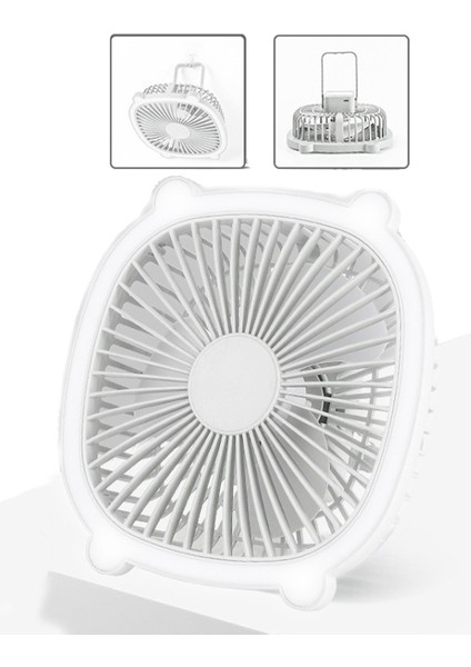 Okuma LED Işık Beyaz ile Şarj Edilebilir Masa Fanı (Yurt Dışından) fiyatları