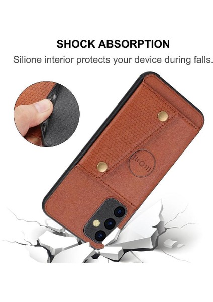 Samsung Galaxy A05S Için Cüzdan Durumda Darbeye Koruyucu Buit Demir (Yurt Dışından) modelleri