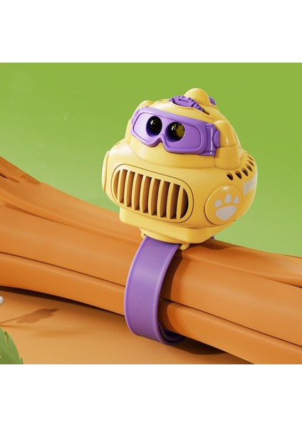 USB Karikatür Dinozor Izle Fan Projeksiyon Dinozor (Sarı) Sarı (Yurt Dışından)