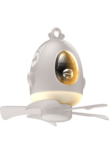 MF023 Gece Lambası Tavan Vantilatörü Beyaz (Yurt Dışından)