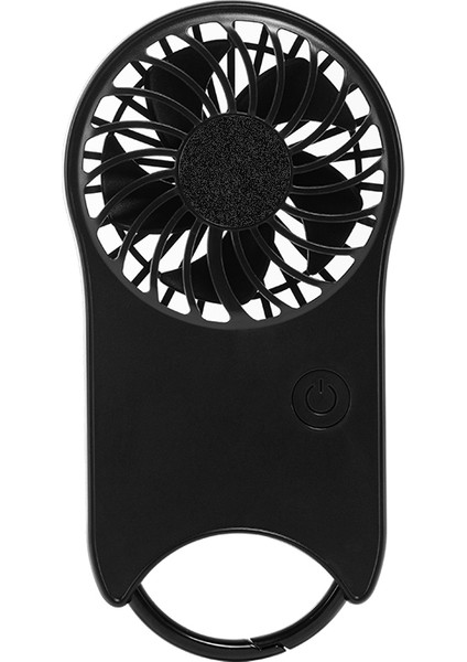Askı Tokası Mini Handhd Fan Siyah (Yurt Dışından)