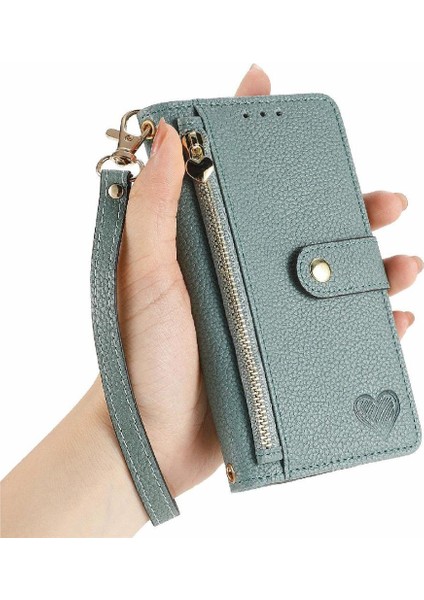 Nothing Flip Case Telefon 2A Aşk Darbeye Dayanıklı Cüzdan Deri Kılıf Fermuar (Yurt Dışından)
