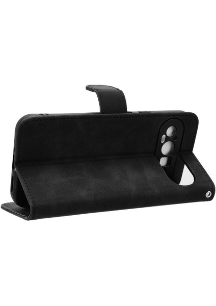 Kart Tutucu Kickstand Kart Ekleme Folyo ile Google Pixel 9 Için Kılıf (Yurt Dışından)