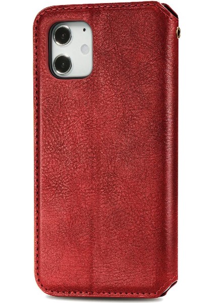 Apple IPhone 12 Mini Kapak Kapak Kılıf Cüzdan Fonksiyonu Için Kılıf (Yurt Dışından)