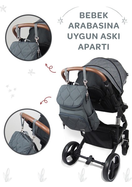 Montana Bebek Bakım Çantası Gri 3084 indirimleri