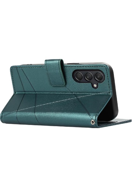 Samsung Galaxy M55 Üç Kart Yuvaları Şok Emici Için Flip Case (Yurt Dışından)