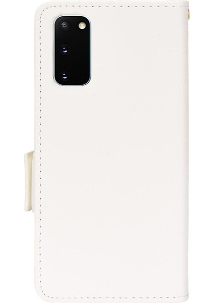Samsung Galaxy S20 Kart Yuvaları Için Kılıf Tutucu Cüzdan Pu Deri Manyetik (Yurt Dışından)