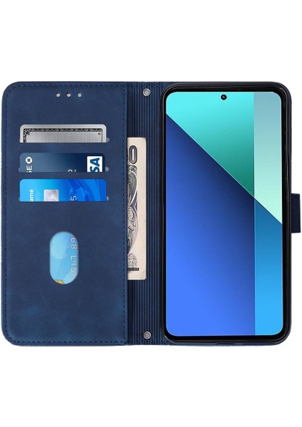Xiaomi Redmi Için Not 13 4g Cüzdan Kapak Kredi Kartı Tutucu Flip Kitap (Yurt Dışından)