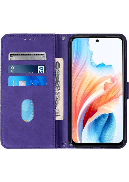 Oppo A79 5g Flip Folio Kitap Koruyucu Pu Deri Kredi Kartı Için Kılıf (Yurt Dışından)