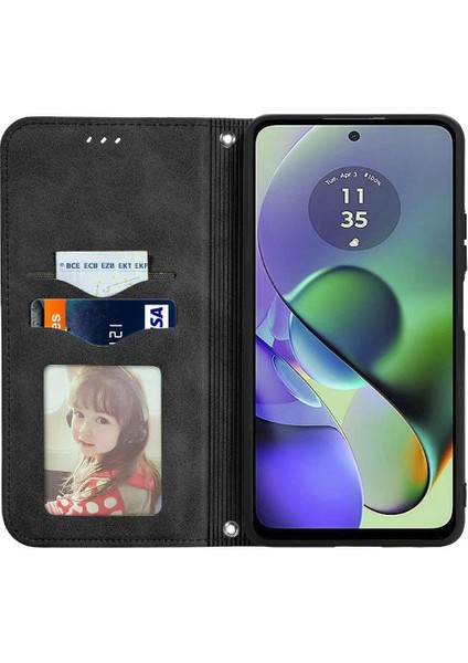 Motorola Moto G54 5g Cüzdan Deri Kılıf Basit Iş Için Flip Case (Yurt Dışından) indirimleri