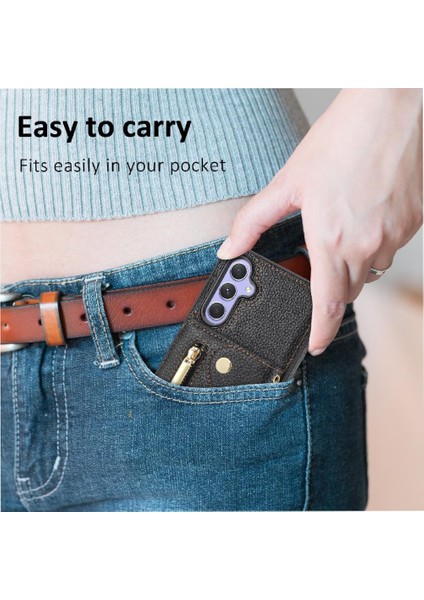 Samsung Galaxy Case Mini Sırt Çantası Uzun Kayış Kart Yuvaları Büyük (Yurt Dışından) indirimleri