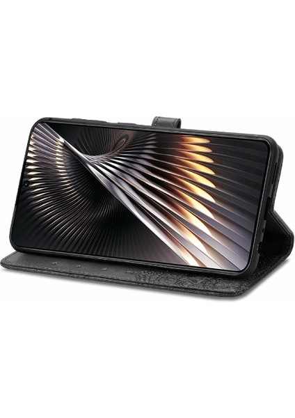 Xiaomi Poco F6 Deri Kılıf Için Flip Case Zarif Desen Kapak Çevirin (Yurt Dışından) fiyatları