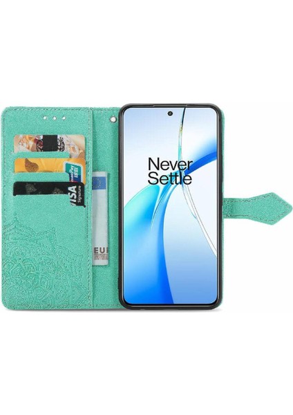 Oneplus Nord Ce4 Için Flip Case Darbeye Basit Iş Kapak Kılıfı (Yurt Dışından)