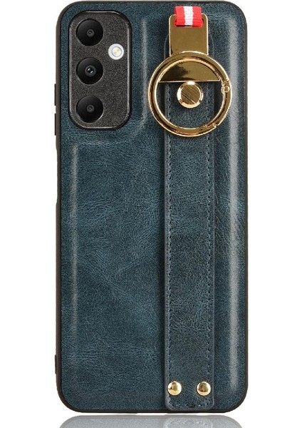 Samsung Galaxy A05S Bilek Kayışı Uyumluluk Premium Pu Deri Kılıf (Yurt Dışından)