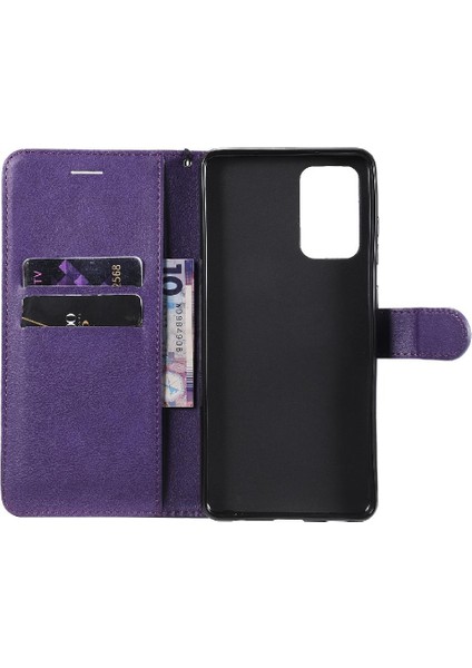 Kart Yuvası Iş Cüzdan Telefon Kılıfı ile Samsung Galaxy A72 Için Flip Case (Yurt Dışından) modelleri