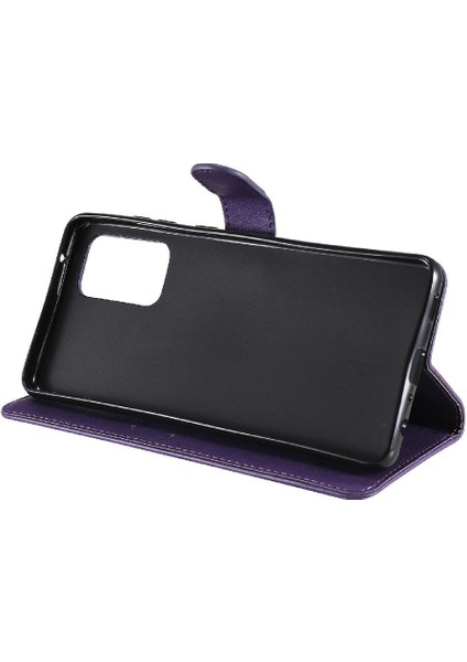 Kart Yuvası Iş Cüzdan Telefon Kılıfı ile Samsung Galaxy A72 Için Flip Case (Yurt Dışından) indirimleri