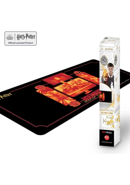 Harry Potter Hogwarts Mousepad Xxl 90×40