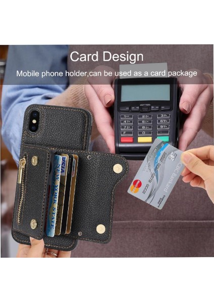 IPhone X/xs Hafif Uzun Kayış Mini Sırt Çantası Kart Yuvaları (Yurt Dışından) fiyatları