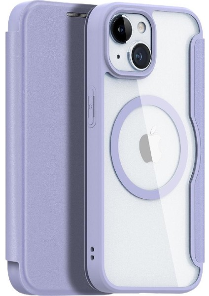 IPhone 15 Için Duducase Durumda Darbeye Dayanıklı Tam Koruyucu Flip Folio Cüzdan (Yurt Dışından)