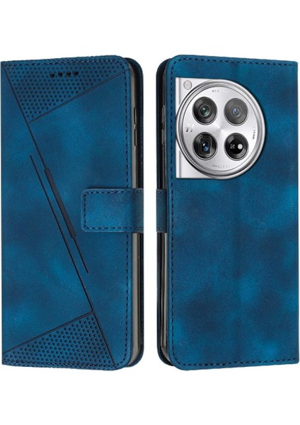 Oneplus 12 Için Kılıf 5g Kart Ekleme Pu Deri Yan Toka Tam Flip (Yurt Dışından)
