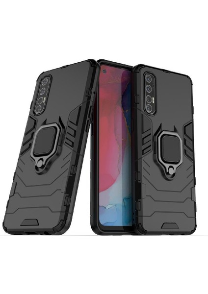 Oppo Oppo 3 Pro 360 &deg; Dönen Halka Askeri Damla Koruma Kapağı Için Kılıf (Yurt Dışından)