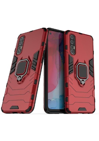 Oppo Oppo 3 Pro 360 &deg; Dönen Halka Askeri Damla Koruma Kapağı Için Kılıf (Yurt Dışından)