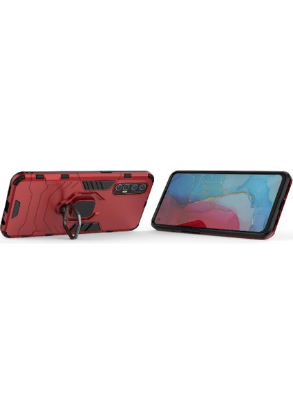 Oppo Oppo 3 Pro 360 &deg; Dönen Halka Askeri Damla Koruma Kapağı Için Kılıf (Yurt Dışından)