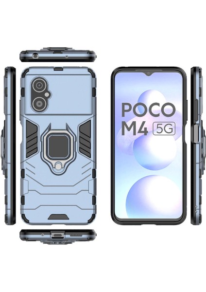 Xiaomi Poco M4 5g Kickstand Askeri Damla Koruma Darbeye (Yurt Dışından) modelleri