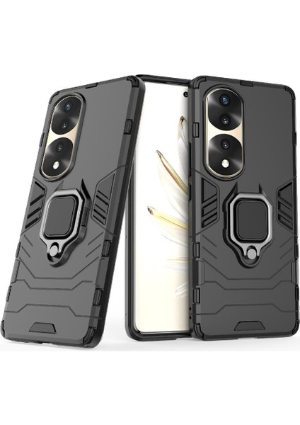 Onur Için Kılıf 70 Pro 5g Darbeye Kapak 360 &deg; Dönen Halka Kickstand Damla (Yurt Dışından) fiyatları