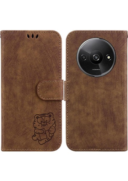 Xiaomi Redmi A3 Için Kılıf Tutucu Kapak Çevirin Folio Kart Cep Cüzdan Kılıf (Yurt Dışından)