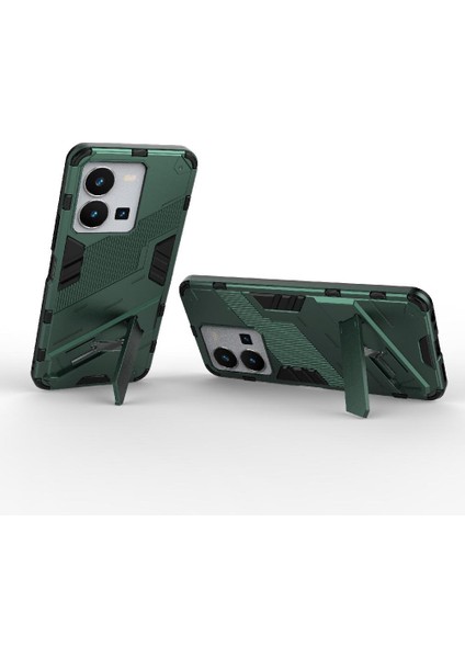 Vıvo Y35 5g Koruyucu Kapak Için Kılıf Kickstand Sağlam Askeri (Yurt Dışından) fiyatları