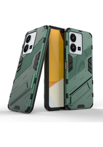 Vıvo Y35 5g Koruyucu Kapak Için Kılıf Kickstand Sağlam Askeri (Yurt Dışından) indirimleri